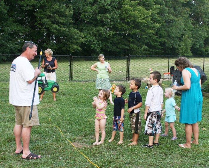 Lining Up to Take a Swing